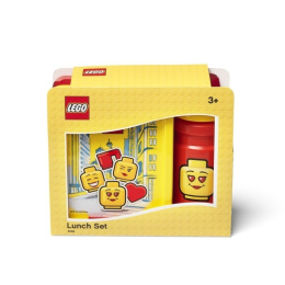 LEGO GIRL lunch set bidon+ lunch box 4058