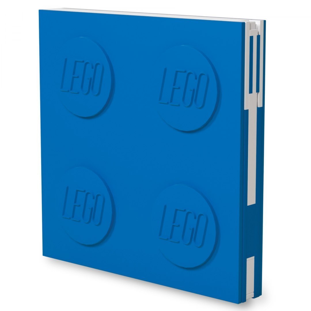 LEGO Notatnik z długopisem kwadratowy niebieski 52257