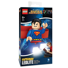 LEGO Latarka czołowa DC SUPER HEROES SUPERMAN LGL-HE7