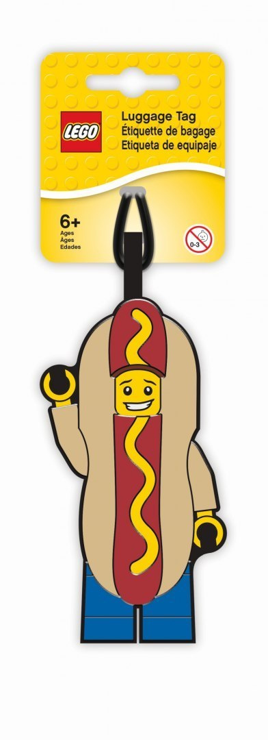 LEGO Zawieszka do bagażu Hot Dog