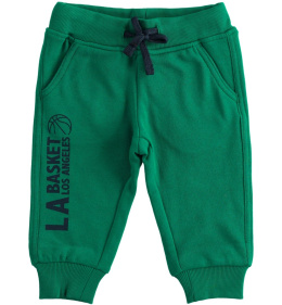 Spodnie dresowe LA zielone iDO