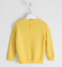 Sweter żółty z serduszkami iDO