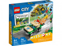 LEGO CITY Misja ratowania dzikich zwierząt 60353