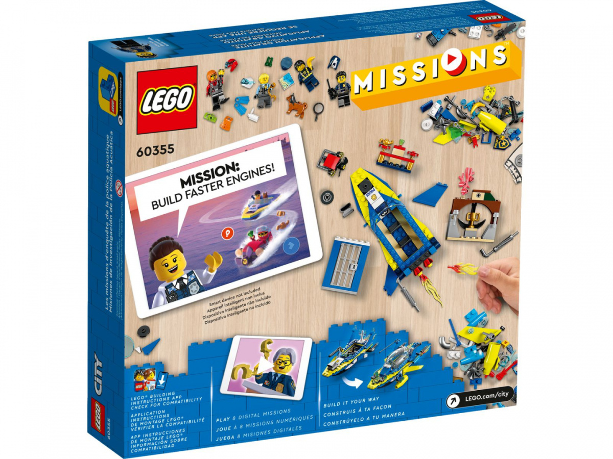 LEGO CITY Misja wodnej policji 60355