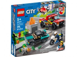 LEGO CITY Ratownictwo przeciwpożarowe i pościg policyjny 60319