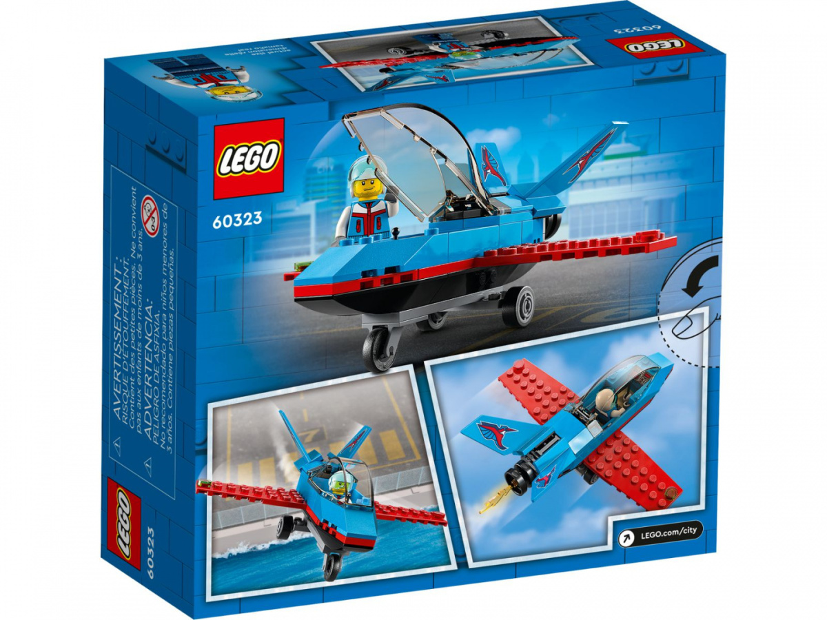 LEGO CITY Samolot kaskaderski 60323