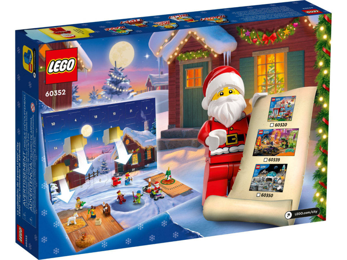 LEGO CITY kalendarz adwentowy 60352