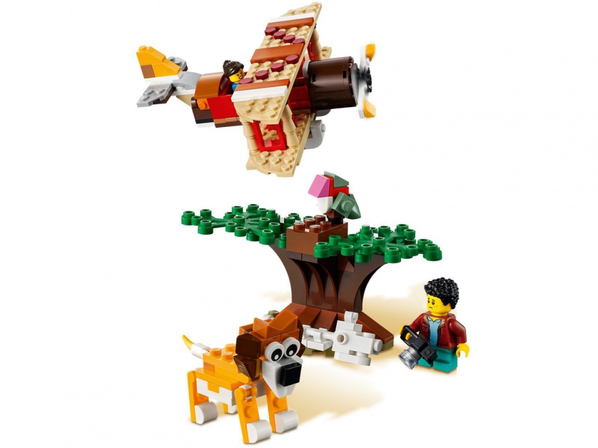 LEGO CREATOR 3w1 Domek na drzewie na safari 31116