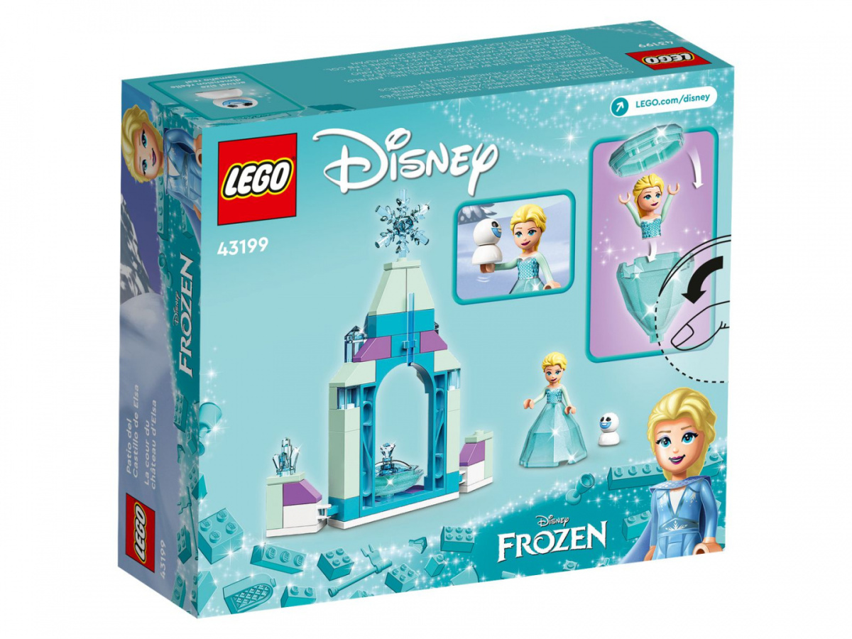 LEGO DISNEY PRINCESS Dziedziniec zamku Elzy 43199
