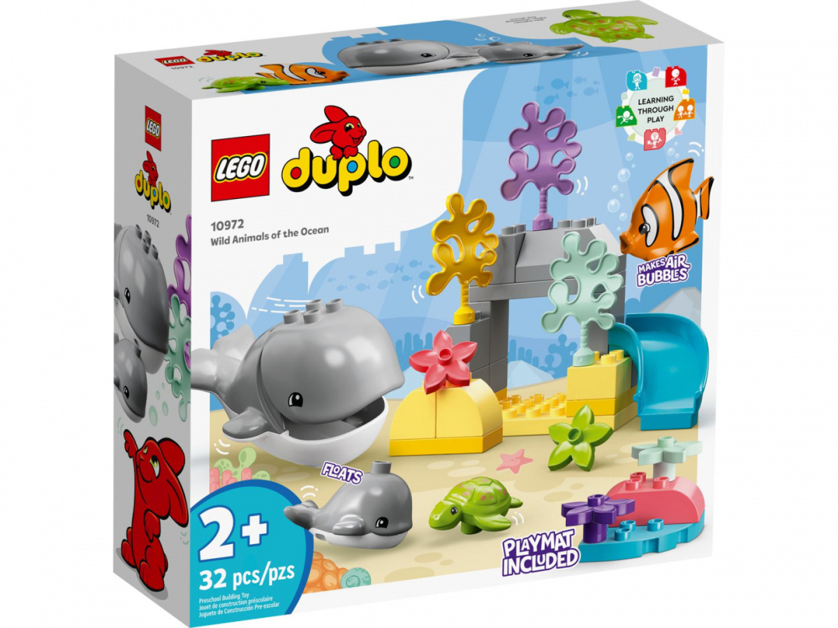 LEGO DUPLO Town Dzikie zwierzęta oceanu 10972
