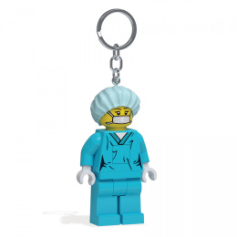LEGO brelok z latarką Chirurg LGL-KE178