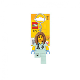 LEGO brelok z latarką PIELĘGNIARKA LGL-KE156
