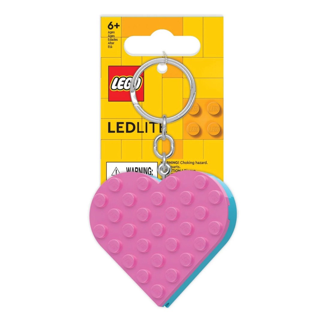 LEGO brelok z latarką SERCE LGL-KE183