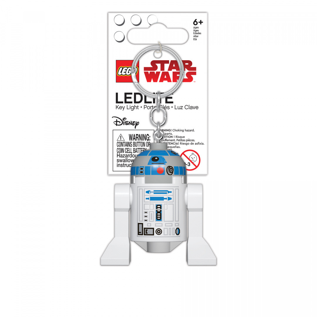LEGO brelok z latarką STAR WARS R2D2 LGL-KE21H
