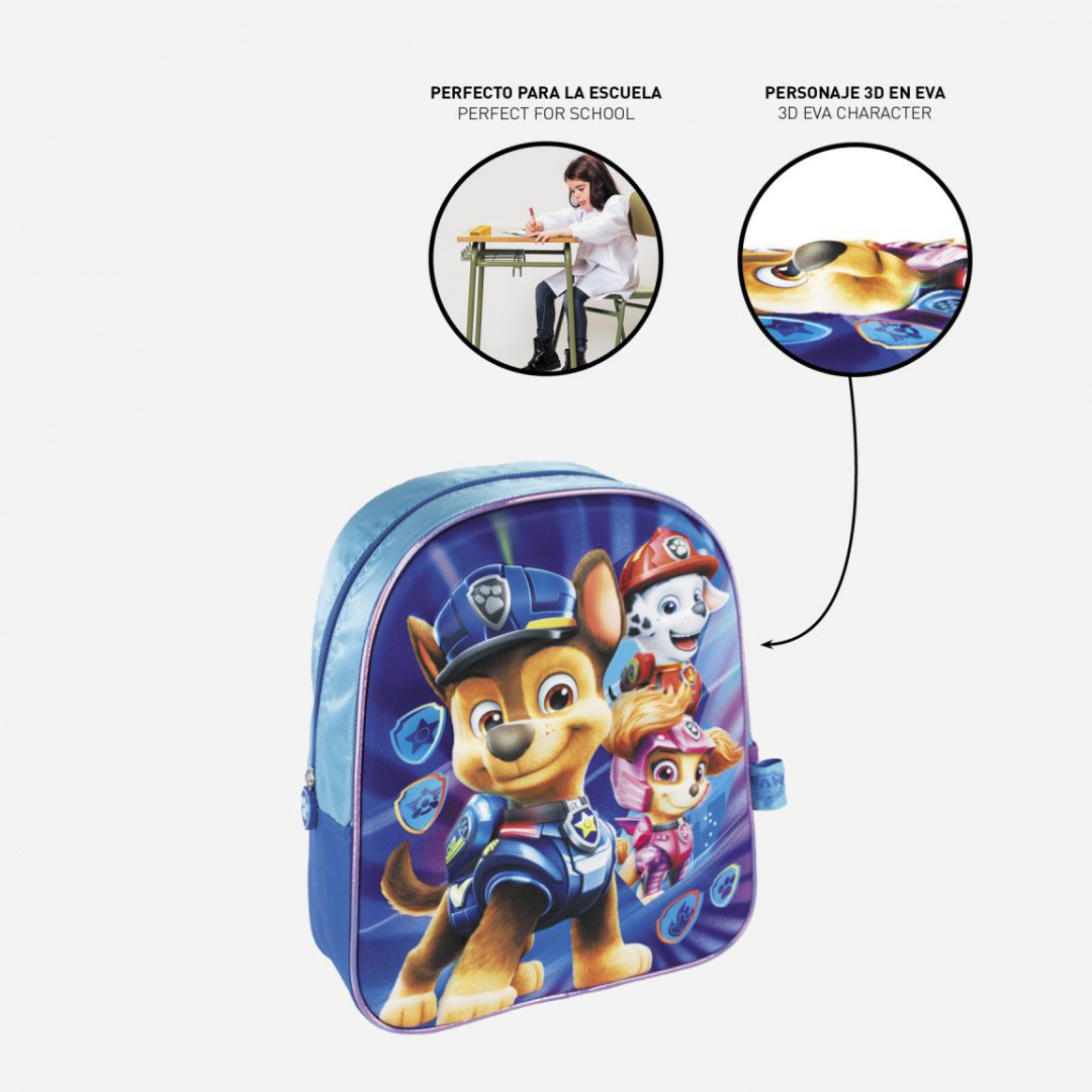 PSI PATROL plecak przedszkolny 3D