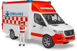 BRUDER Pojazd Mercedes-Benz Sprinter Ambulans z figurką i modułem