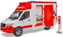 BRUDER Pojazd Mercedes-Benz Sprinter Ambulans z figurką i modułem