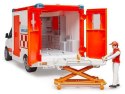 BRUDER Pojazd Mercedes-Benz Sprinter Ambulans z figurką i modułem