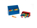 LEGO zestaw szufelek z rozdzielaczem niebieska/czerwona 4121000