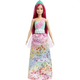 Mattel Lalka Barbie Dreamtopia malinowe włosy