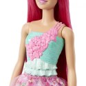Mattel Lalka Barbie Dreamtopia malinowe włosy