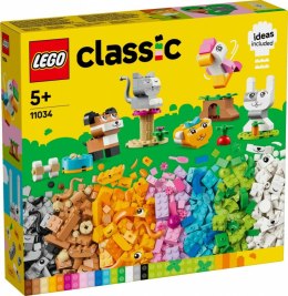 LEGO CLASSIC Kreatywne zwierzątka 11034