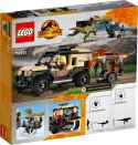 LEGO Klocki Jurassic World 76951 Transport pyroraptora i dilofozaura