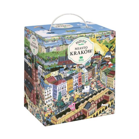 CzuCzu Puzzle 500 elementów Puzzlove - Miasto Kraków