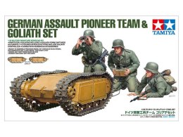 Tamiya Model plastikowy Niemiecki Goliath z zespołem szturmowym