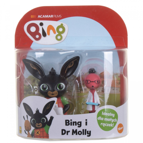 BING Zestaw z 2 figurkami: Bing i Doktor Molly