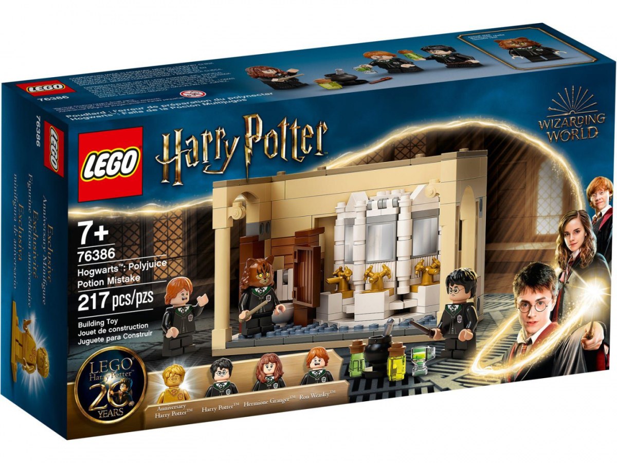 LEGO HARRY POTTER Hogwart pomyłka z eliksirem 76386
