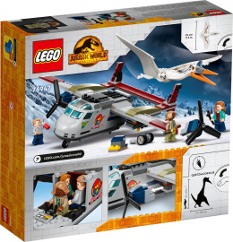 LEGO JURASSIC WORLD Kecalkoatl: zasadzka z samolotem 76947