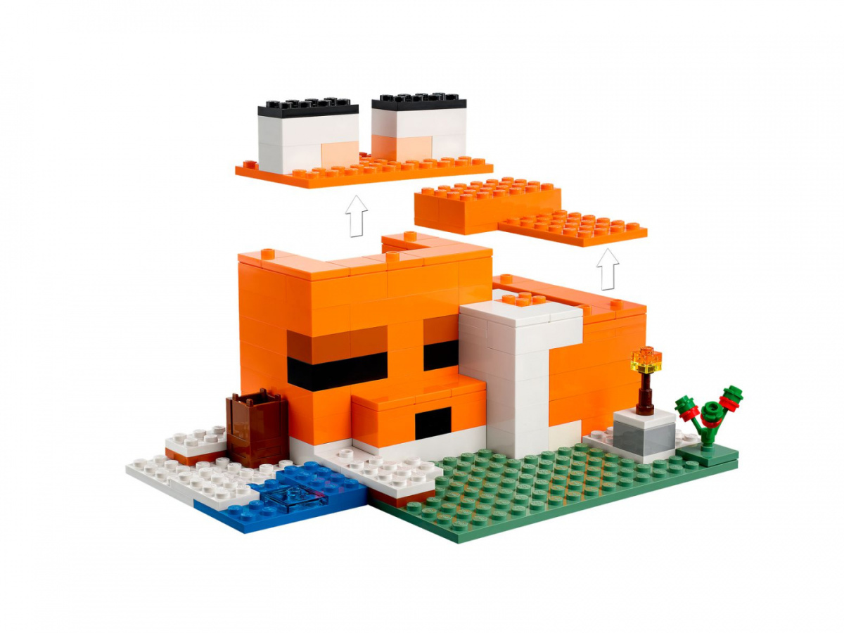 LEGO MINECRAFT Siedlisko lisów 21178