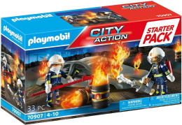 PLAYMOBIL CITY ACTION Starter Pack Ćwiczenia straży pozarnej 70907