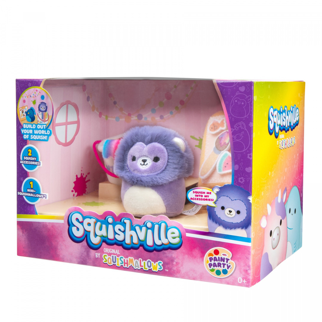 SQUISHVILLE Mini Squishmallow Paint Party - pluszak