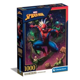 Clementoni Puzzle 1000 elementów Comapact Spiderman