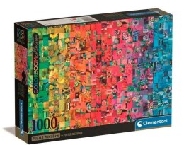 Clementoni Puzzle 1000 elementów Compact Colorboom Collection
