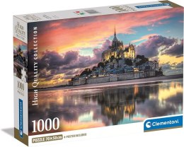 Clementoni Puzzle 1000 elementów Compact Le Magnifique Mont Saint-Michel
