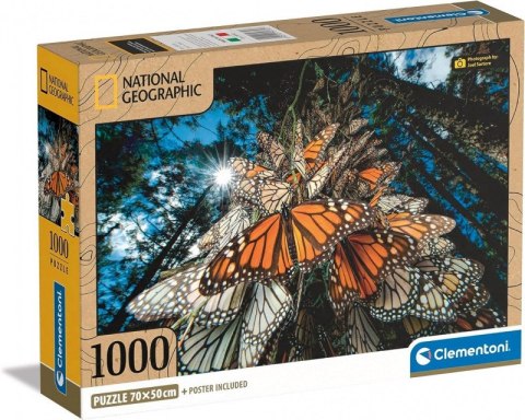 Clementoni Puzzle 1000 elementów Compact National Geographic