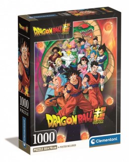 Clementoni Puzzle 1000 elementów Compact Anime Dragon Ball