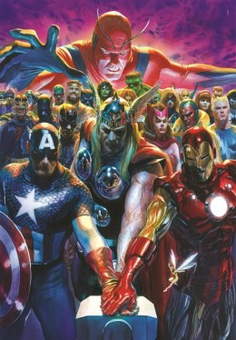 Clementoni Puzzle 1000 elementów Compact Marvel The Avengers