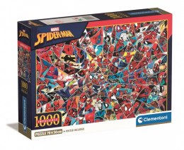 Clementoni Puzzle 1000 elementów Compact Spider-Man