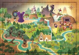 Clementoni Puzzle 1000 elementów Story Maps Królewna Śnieżka