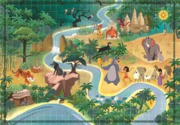 Clementoni Puzzle 1000 elementów Story Maps Księga Dżungli