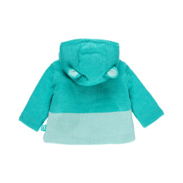 Dzianinowa kurtka-sweter 123141-4551 BOBOLI