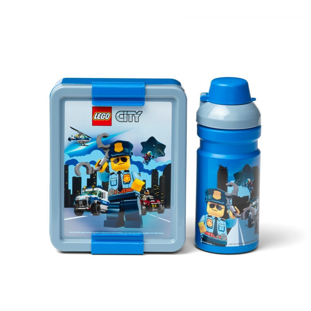 LEGO CITY set lunch box + bidon 4058