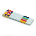 LEGO DOTS kolorowe długopisy żelowe 6szt. z płytkami do dekoracji 52798