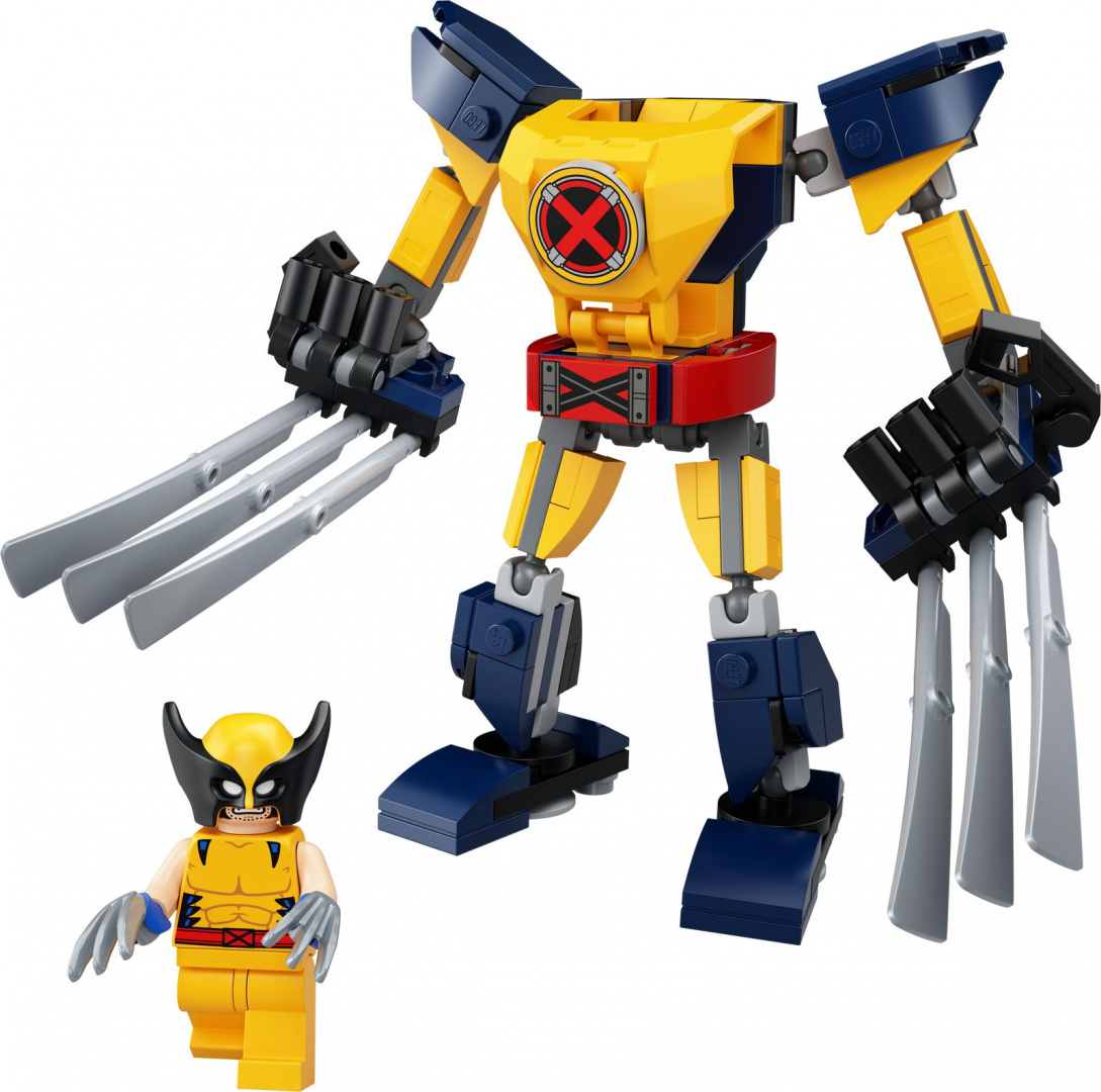 LEGO SUPER HEROES Mechaniczna zbroja Wolverine,a 76202