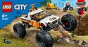 LEGO Klocki City 60387 Przygody samochodem terenowym z napędem 4x4