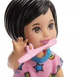 Mattel Lalka Barbie Opiekunka Zestaw Lalki Czas na sen